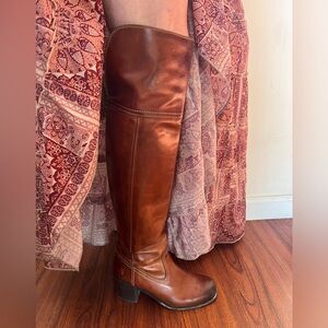 FRYE Kendall Tall Leather Boots